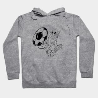 Alien Soccer Hoodie